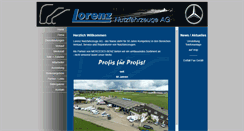 Desktop Screenshot of lorenz-ag.ch